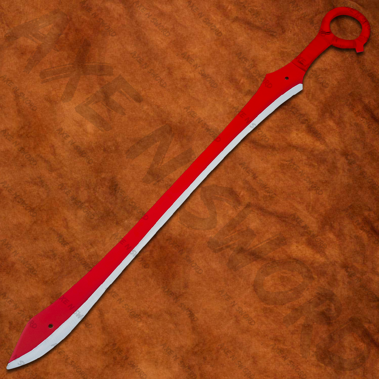 Scissor Blade of Ryuko Matoi Red Swords Pair with sheath and stand from Kill La kill anime
