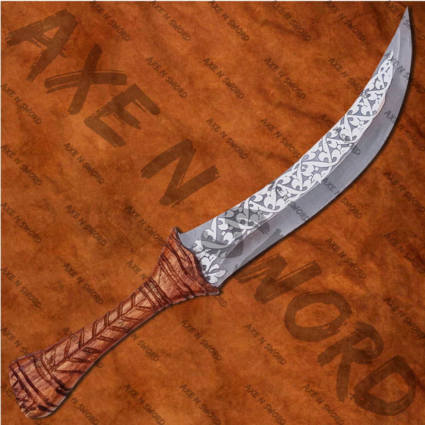 Erdsteel Knife with stand & sheath from Elden Ring