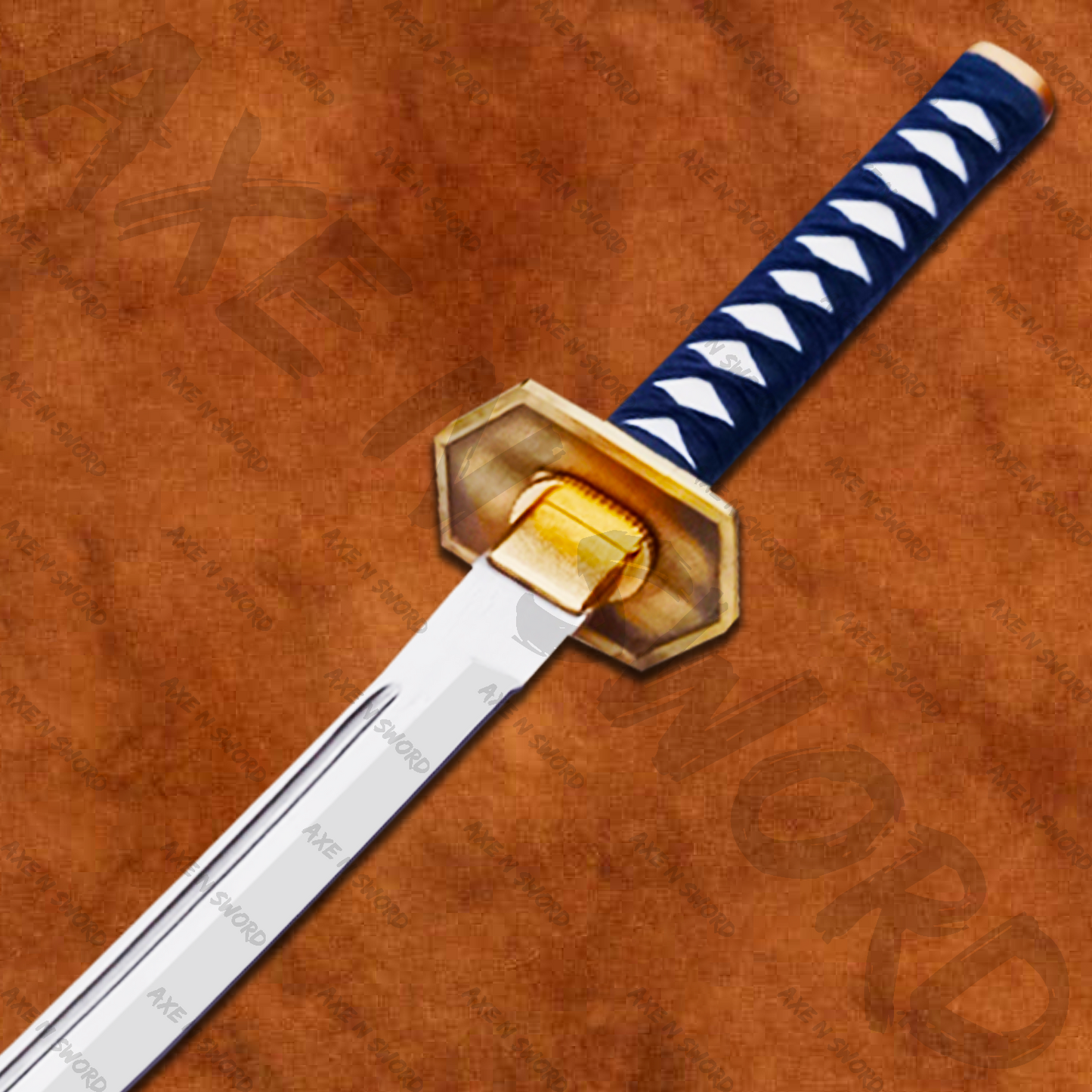 Sosuke Aizen's Kyoka Suigetsu Katana sword with stand & sheath from Bleach