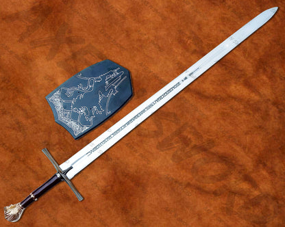 Rhindon Narnia Sword with stand & sheath from The Chronicles of Narnia