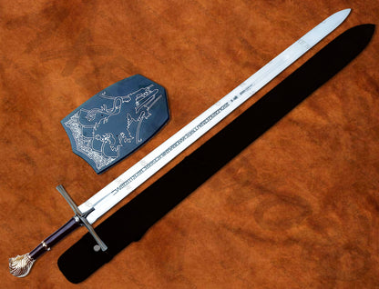 Rhindon Narnia Sword with stand & sheath from The Chronicles of Narnia