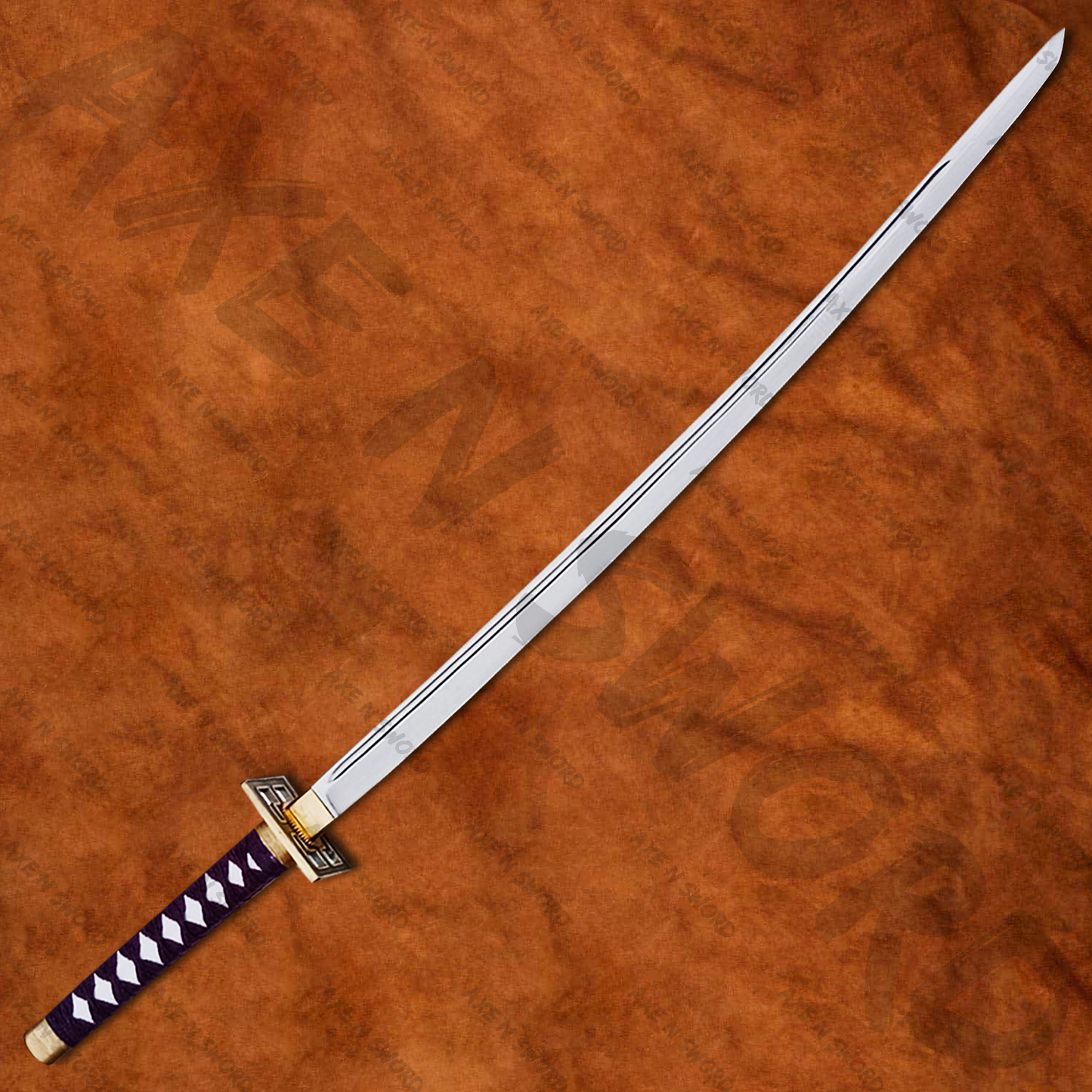 Kuchiki Byakuya's Purple Senbonzakura Katana sword with stand & sheath from Bleach