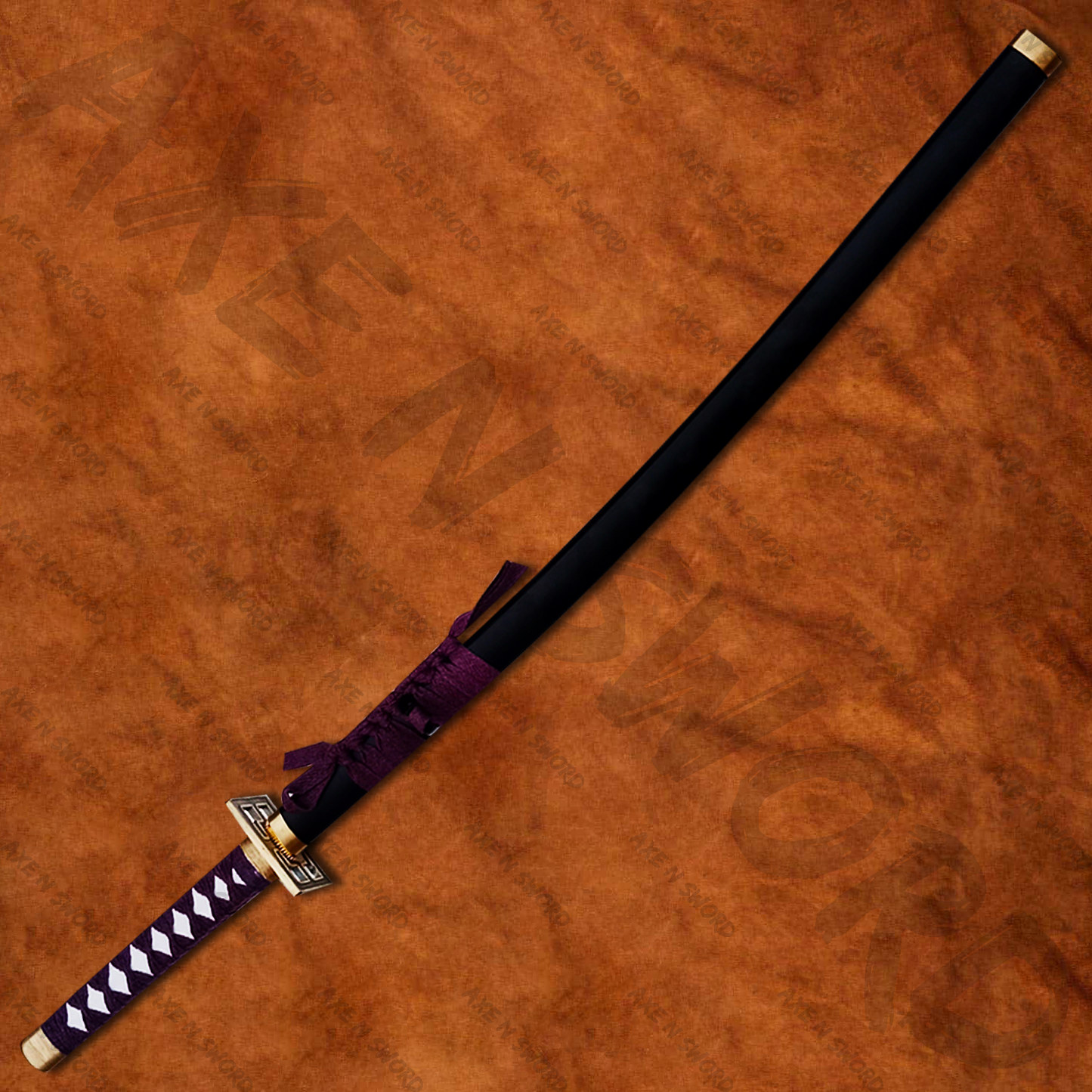 Kuchiki Byakuya's Purple Senbonzakura Katana sword with stand & sheath from Bleach