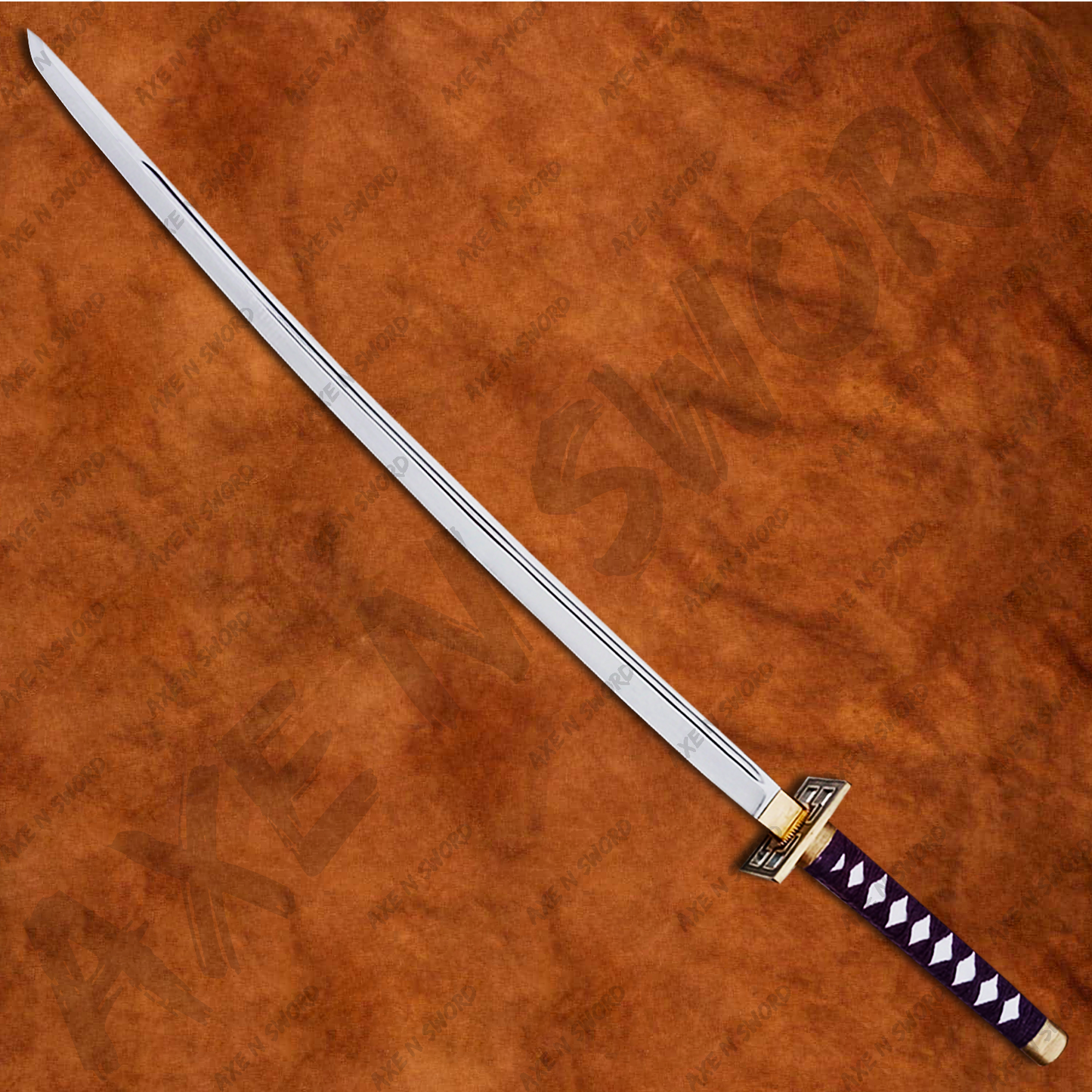 Kuchiki Byakuya's Purple Senbonzakura Katana sword with stand & sheath from Bleach