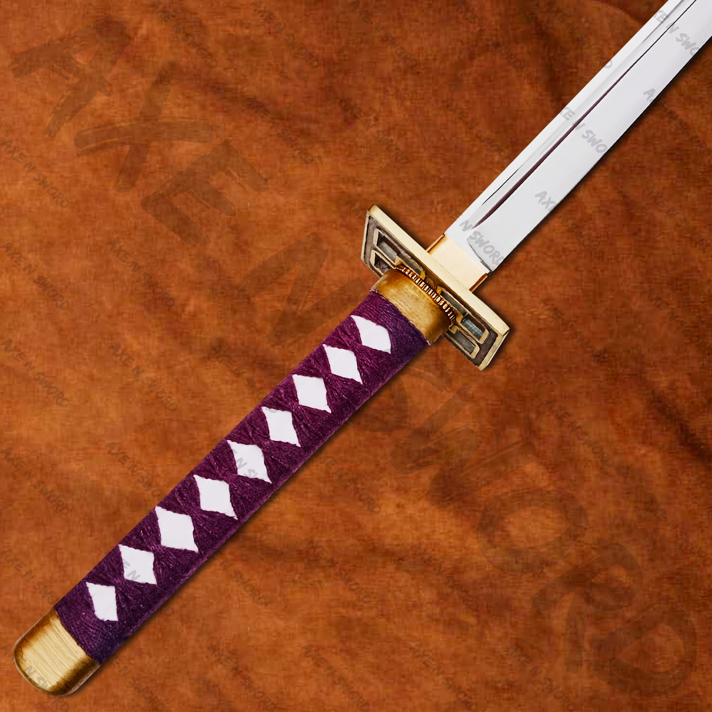 Kuchiki Byakuya's Purple Senbonzakura Katana sword with stand & sheath from Bleach