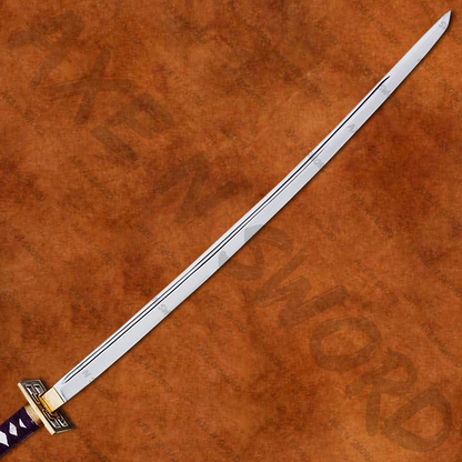 Kuchiki Byakuya's Purple Senbonzakura Katana sword with stand & sheath from Bleach