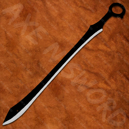 Scissor Blade of Ryuko Matoi Black Swords Pair with sheath and stand from Kill La kill anime