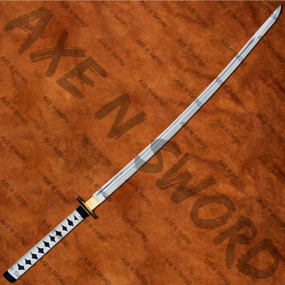 Jin Sakai Japanese Samurai Katana & Tanto Swords with Stand from Ghost of Tsushima