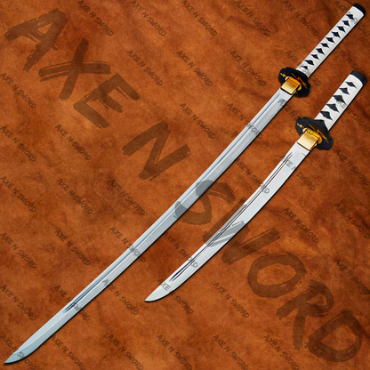 Jin Sakai Japanese Samurai Katana & Tanto Swords with Stand from Ghost of Tsushima