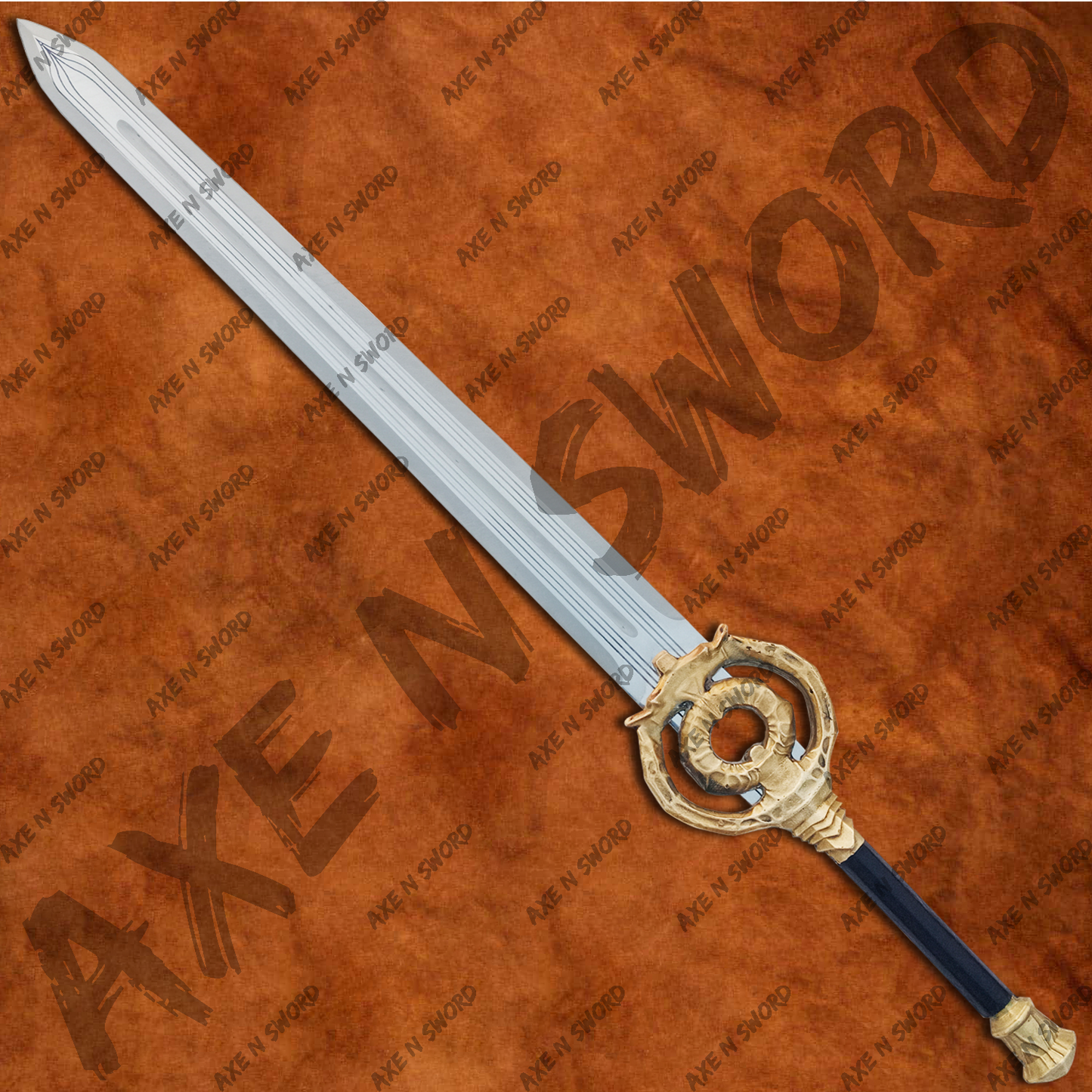 Dawnbreaker Sword of Prince Meridia with stand & Sheath from Skyrim