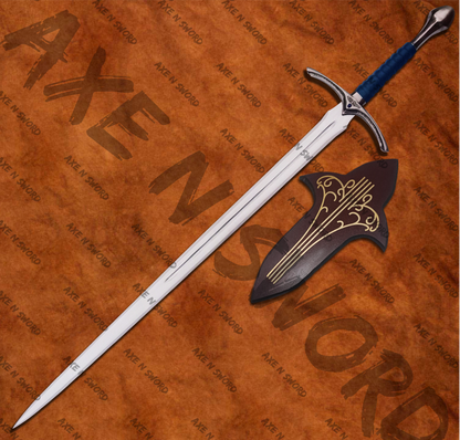 Gandalf's Glamdring Sword with stand & sheath from The Hobbit