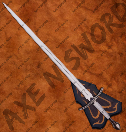 Gandalf's White Glamdring Sword with stand & sheath from The Lord of The Rings