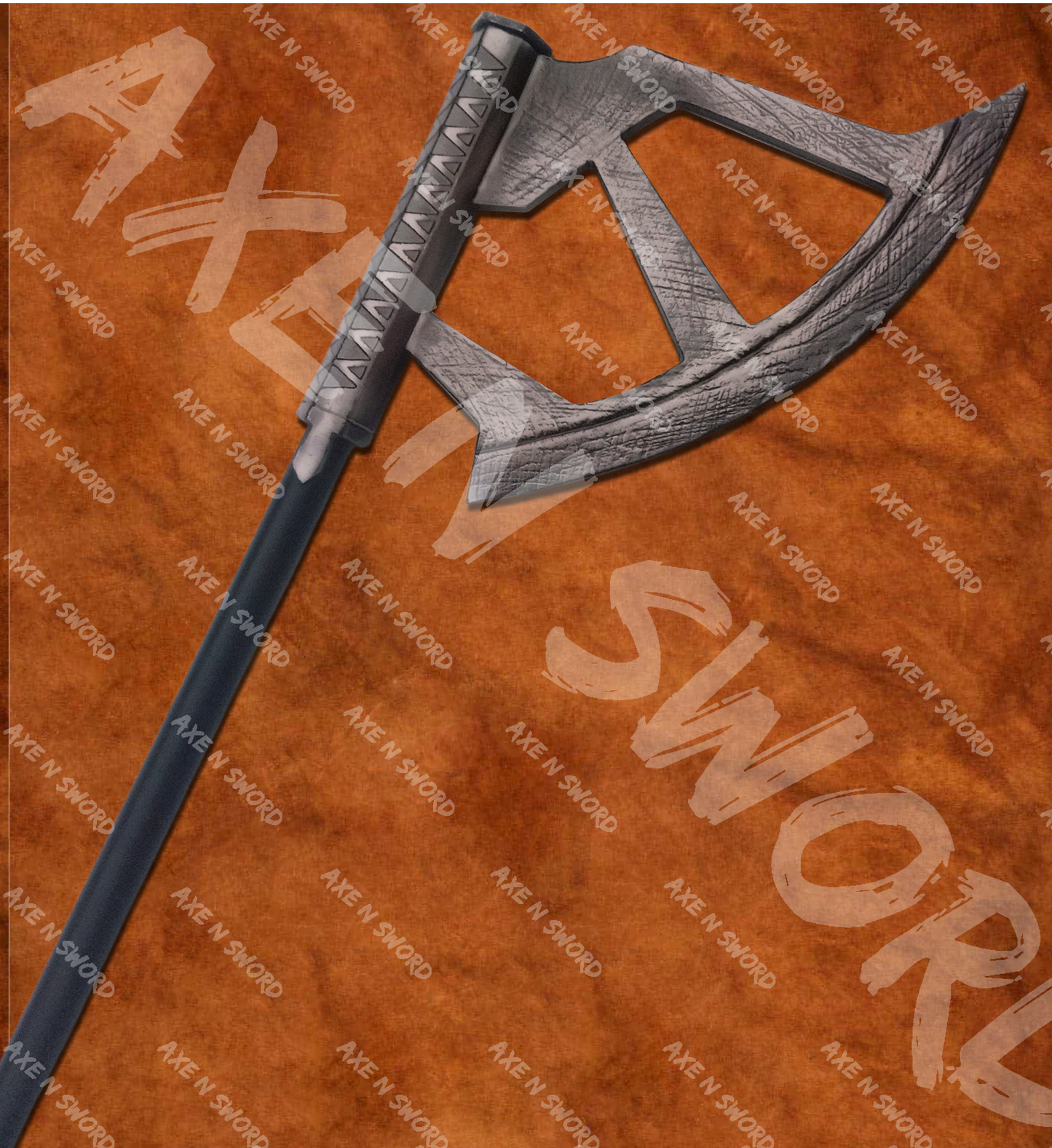 Gimli's Walking Axe with stand & sheath from The Lord of The Rings