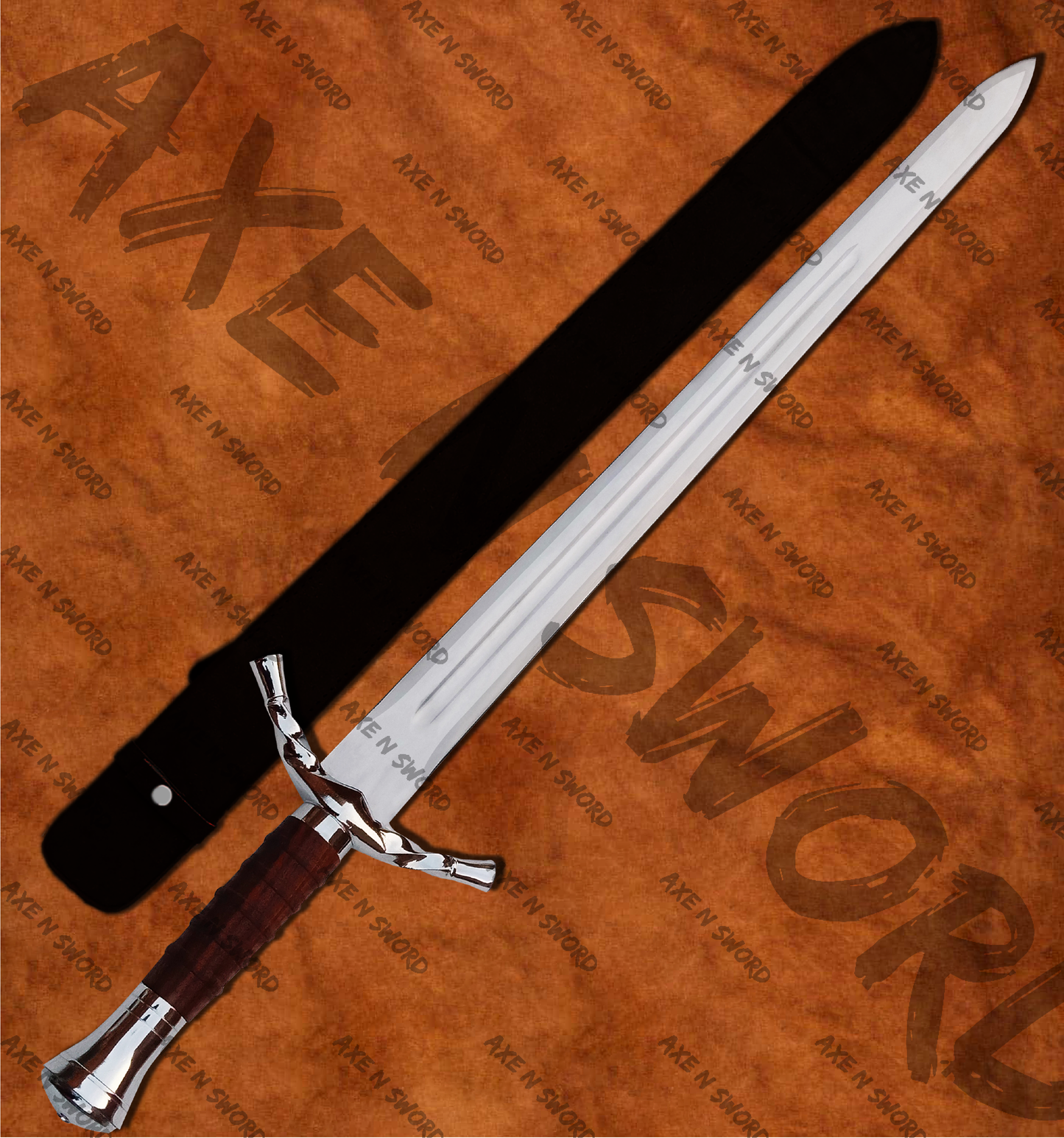 Boromir's Sword with stand & sheath from The Lord of The Rings-DE