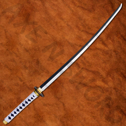 Roronoa Zoro's Wado Ichimonji Sword with Stand & Sheath from One Piece