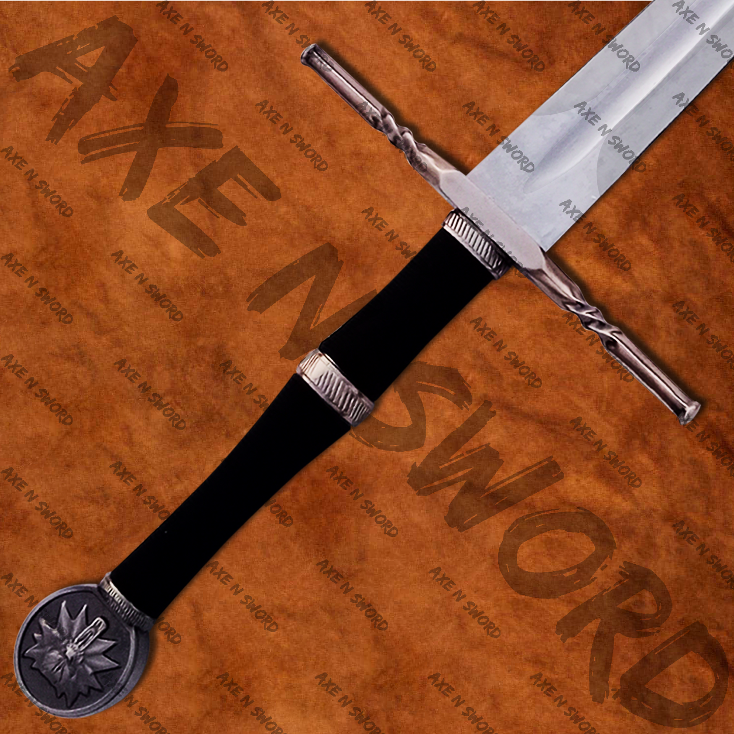 Witcher Geralt's Steel Sword with stand & sheath from The Witcher-BK