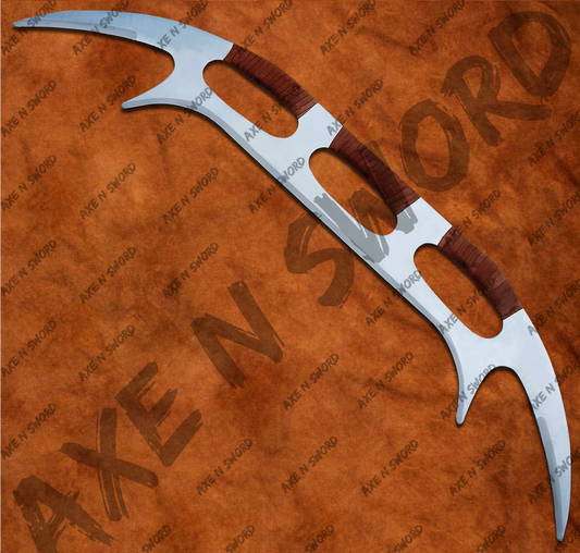 Klingon Bat'leth Sword with stand & sheath from Star Trek-HPR