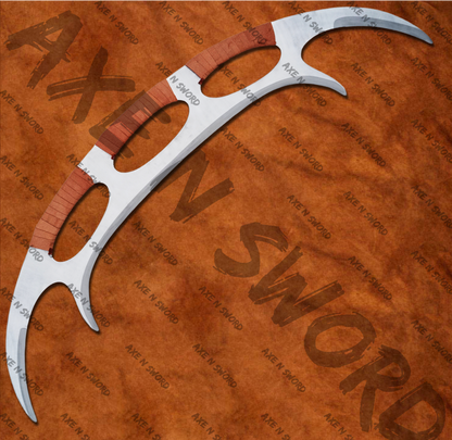 Klingon Bat'leth Sword with stand & sheath from Star Trek-SPR