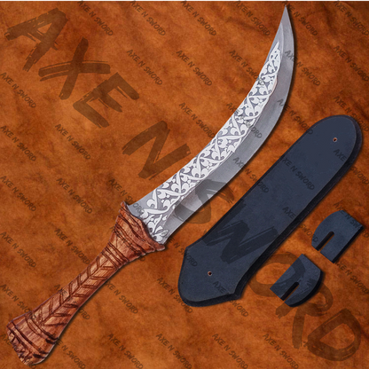 Erdsteel Knife with stand & sheath from Elden Ring