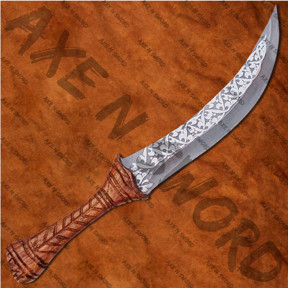 Erdsteel Knife with stand & sheath from Elden Ring