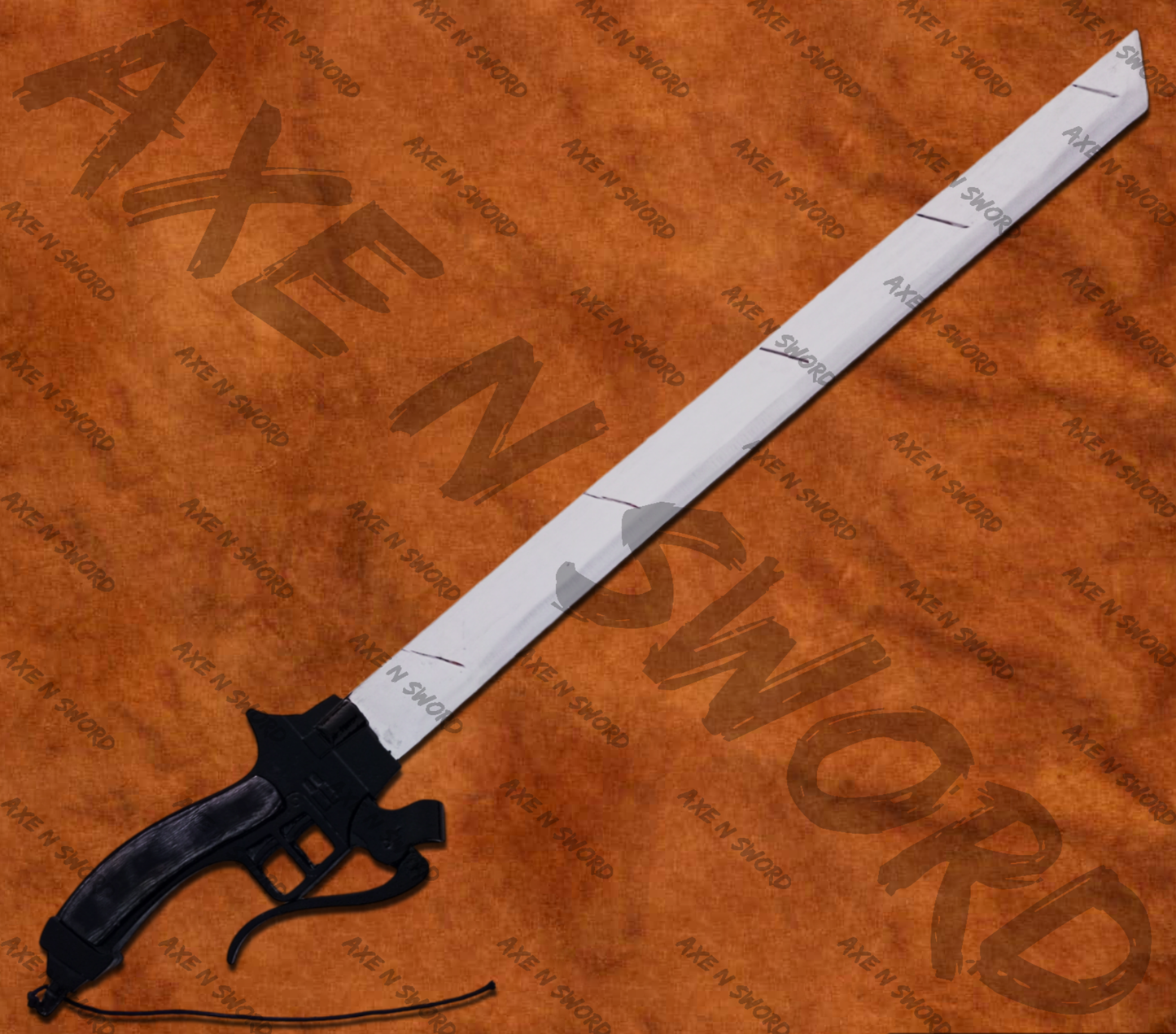 Yeager's Ultrahard Metal Swords Pair with sheath and stand from Attack on Titan (AOT)