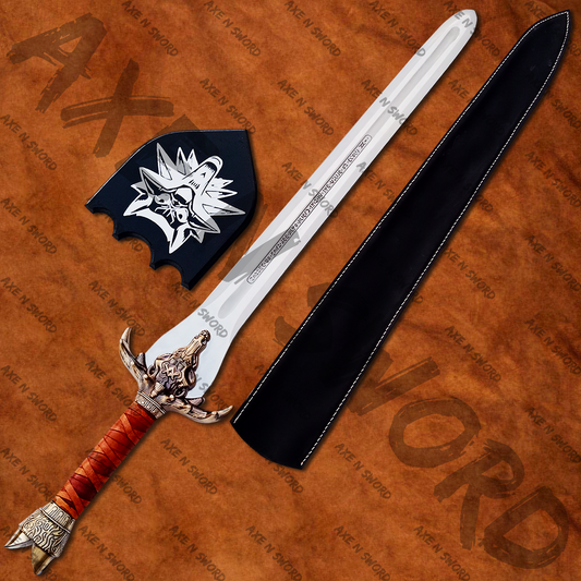 Father Conan The Barbarian Sword with stand & sheath from The Conan the Barbarian