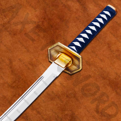 Sosuke Aizen's Kyoka Suigetsu Katana sword with stand & sheath from Bleach