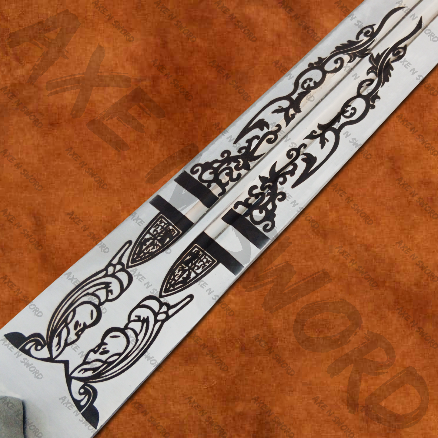 Banished Knight's Greatsword Sword with stand & sheath from Elden Ring