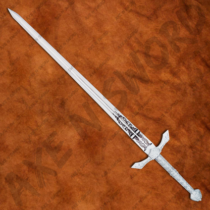 Banished Knight's Greatsword Sword with stand & sheath from Elden Ring