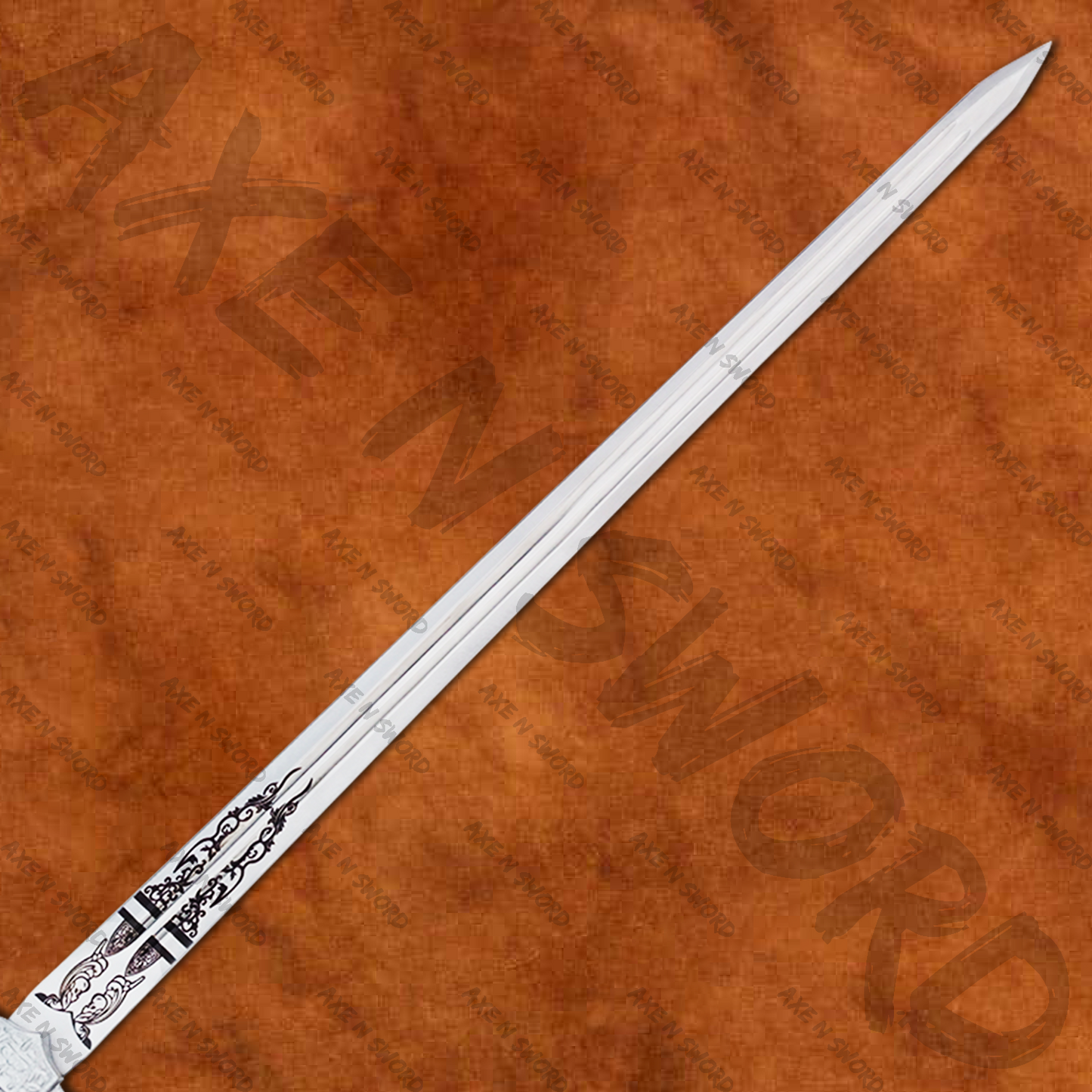 Banished Knight's Greatsword Sword with stand & sheath from Elden Ring