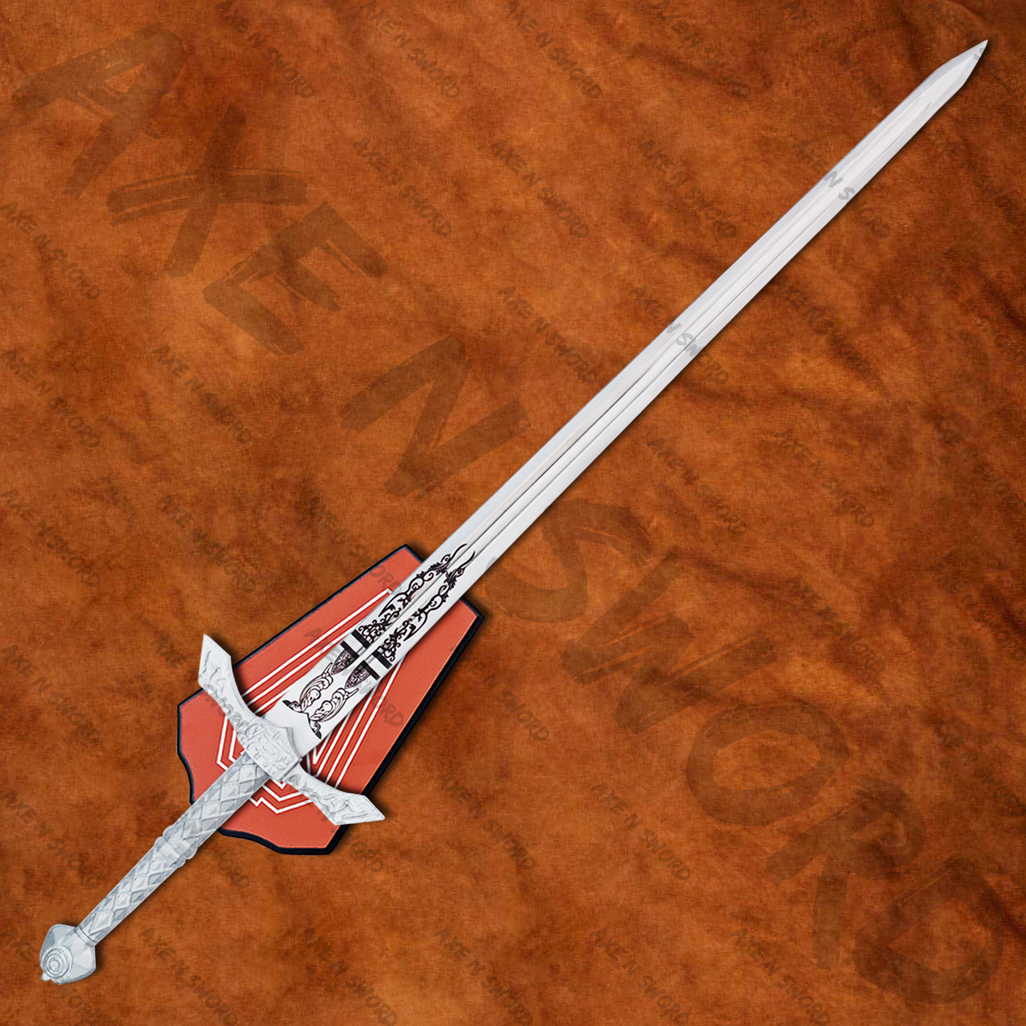 Banished Knight's Greatsword Sword with stand & sheath from Elden Ring