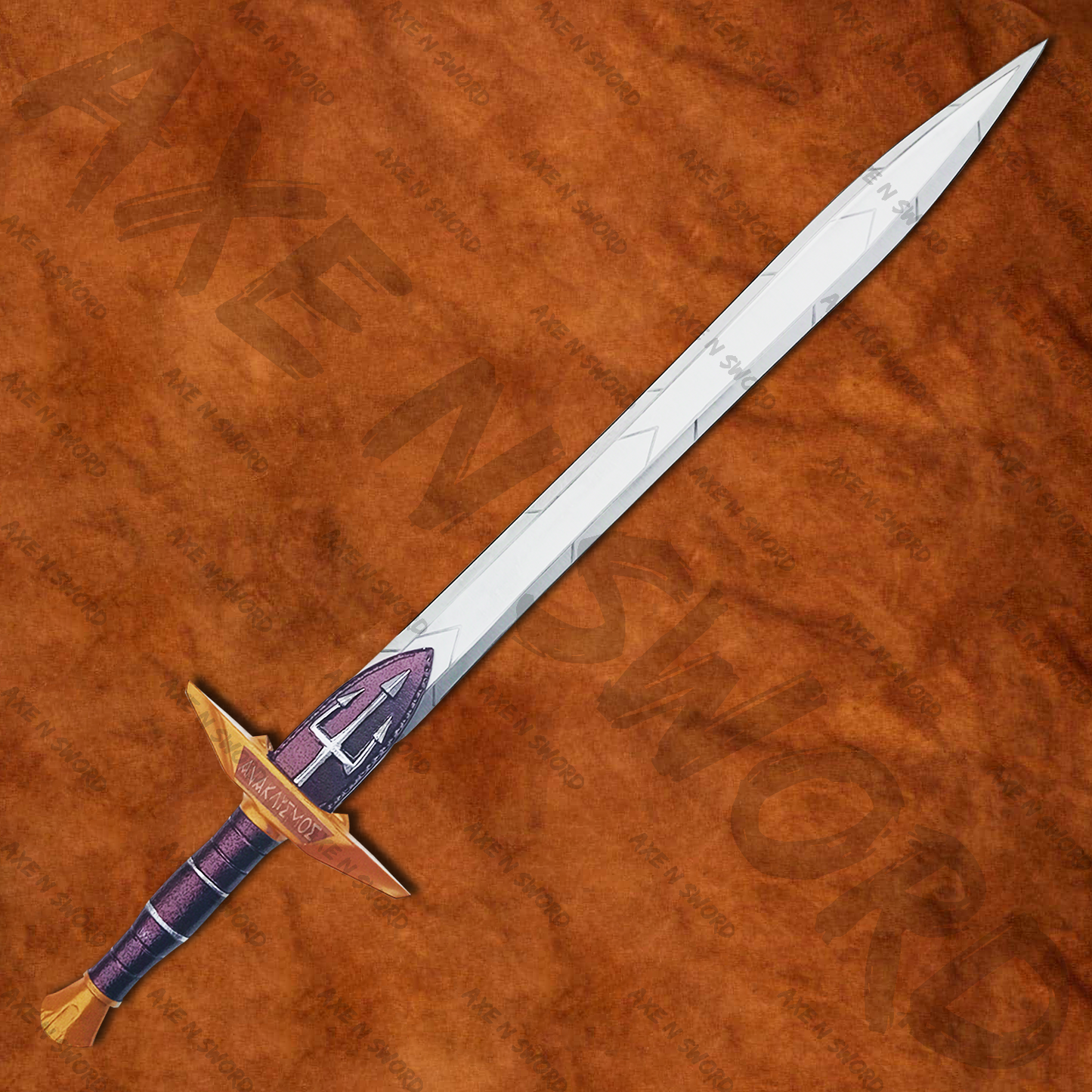 Riptide Anaklusmos sword with stand & sheath from Percy Jackson